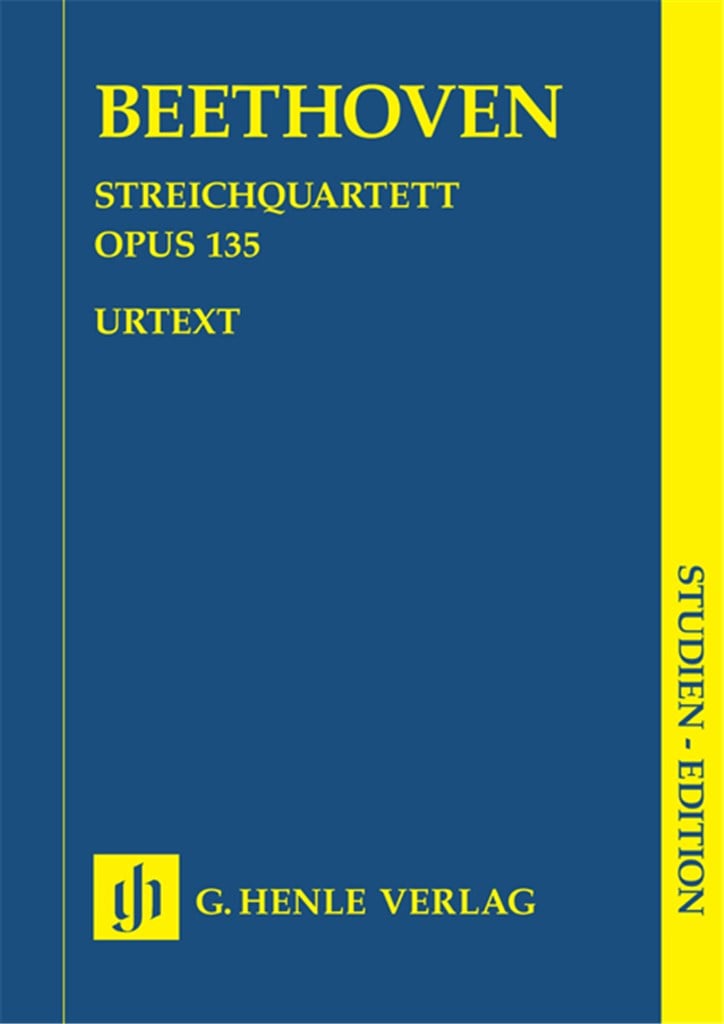 Streichquartett F-dur op. 135